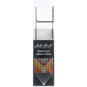 John Bead Bead Loom In Clear Box-Black (Pack of 1)
