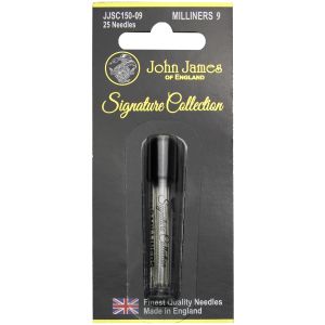 John James Signature Collection Milliner Needles-Size 9 25/Pkg (Pack of 6)