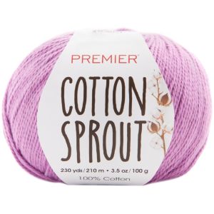 Premier Yarns Cotton Sprout Yarn-Orchid (Pack of 3)