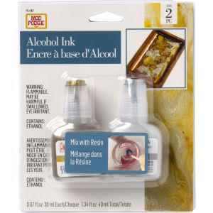 Mod Podge Alcohol Inks .67oz 2/Pkg-True Metallics (Pack of 2)