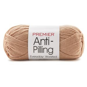 Premier Yarns Anti-Pilling Everyday Worsted Solid Yarn-Parchment (Pack OF 3)