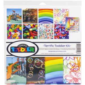 Reminisce Collection Kit 12X12-Terrific Toddler (Pack of 3)