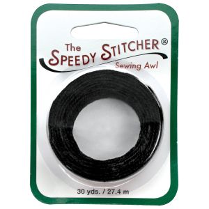 Silver Creek Speedy Stitcher Thread Skein 30yd-Black (Pack of 3)