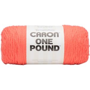 Caron One Pound Calming Collection Yarn-Living Coral (Pack of 2)