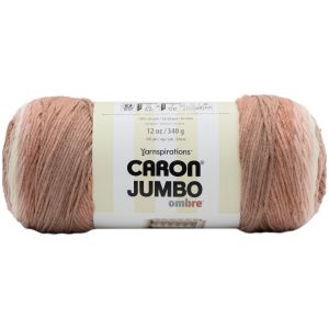 Caron Jumbo Print Ombre Yarn-Sepia (Pack of 2)