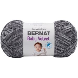Bernat Baby Velvet Big Ball Yarn-Vapor Gray (Pack of 2)