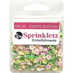 Buttons Galore Sprinkletz Embellishments 12g-Spring Blooms (Pack of 3)