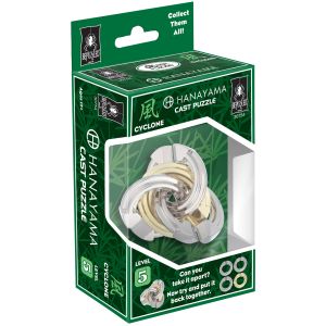 Hanayama Cast Puzzles-Cyclone Level 5 (Pack of 1)