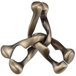 Hanayama Cast Puzzles-Trinity Level 6 (Pack of 1)