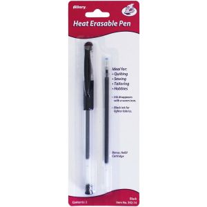 Allary Heat Erasable Pen-Black (Pack of 12)
