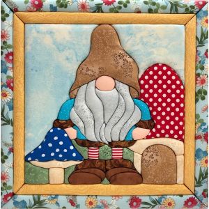 Quilt-Magic No Sew Wall Hanging Kit-Gnome Home (Pack of 1)