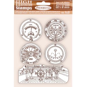 Stamperia Cling Rubber Stamp 5.5X7-Enginess, Lady Vagabond Lifestyle