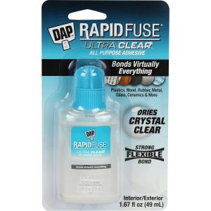 DAP Rapid Fuse Ultra Clear Adhesive-Clear (Pack of 3)