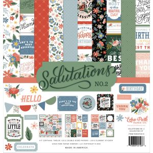 Echo Park Collection Kit 12X12-Salutations No. 2 (Pack of 1)