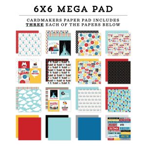 Carta Bella Double-Sided Mega Paper Pad 6X6 48/Pkg-Believe In Magic