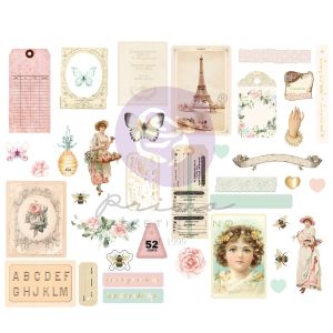 Miel By Frank Garcia Chipboard Stickers 37/Pkg-Shapes W/Foil Accents (Pack of 3)