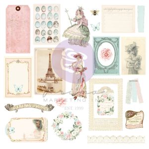 Miel By Frank Garcia Cardstock Ephemera 21/Pkg-Shapes, Tags, Words, Foiled Accents (Pack of 3)