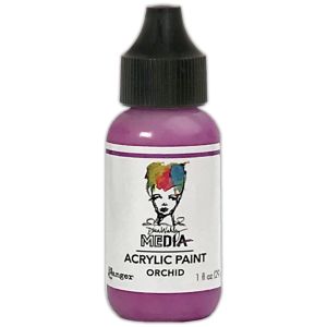 Dina Wakley Media Acrylic Paint 1oz-Orchid (Pack OF 3)