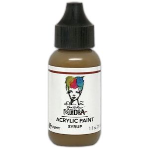 Dina Wakley Media Acrylic Paint 1oz-Syrup (Pack OF 3)