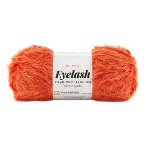 Premier Yarns Eyelash Yarn-Bright Orange (Pack of 3)