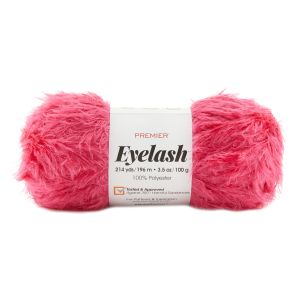 Premier Yarns Eyelash Yarn-Raspberry (Pack of 3)