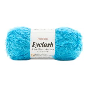 Premier Yarns Eyelash Yarn-Turquoise (Pack of 3)