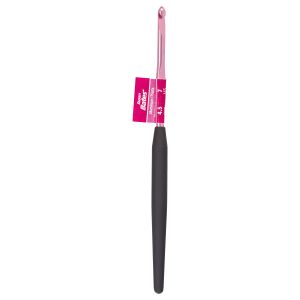 Susan Bates Silvalume Soft Ergonomic Aluminum Crochet Hook-Size 7/4.5mm,3 Pk