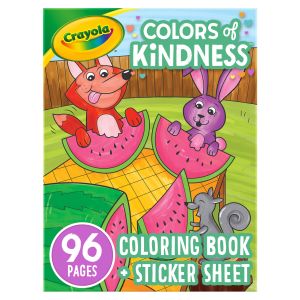 Crayola Coloring Book-Colors Of Kindness, 96 Pages (Pack of 4)