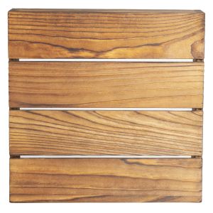 CousinDIY Rustic Slatwood Sign Board 8 X8 -Brown Wood (Pack of 6)