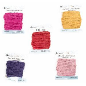 CousinDIY Jute Cord Assortment-Natural (Pack of 10)