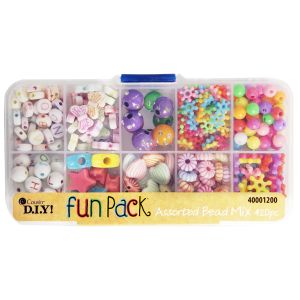 CousinDIY Bead Assortment With Storage- (Pack of 8)