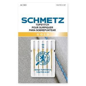Schmetz Topstitch Gold Machine Needles-Size 90/14 5/Pkg (Pack of 10)