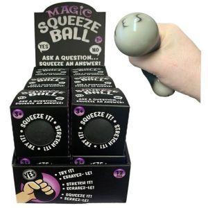 Super Squish Magic 8 Ball 12/Pkg-Assorted (Pack of 1)