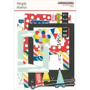 Say Cheese Magic Chipboard-Frames (Pack of 3)