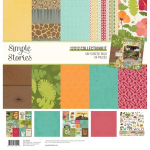Simple Stories Collection Kit 12 X12 -Say Cheese Wild (Pack of 1)