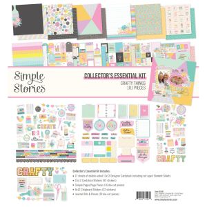 Simple Stories Collector\'s Essential Kit 12 X12 -Crafty Things (Pack of 1)