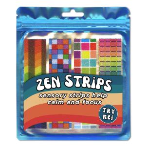 Zen Strips Sensory Strips 4/Pkg-Sand Brights (Pack of 3)