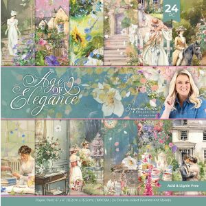 Sara Signature Paper Pad 6 X6 -Age Of Elegance (Pack of 1)
