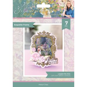 Sara Signature Age Of Elegance Metal Die-Exquisite Frame (Pack of 1)