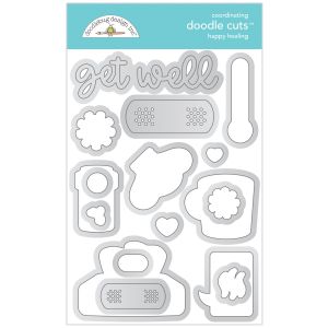 Doodlebug Doodle Cuts Dies-Happy Healing (Pack of 1)