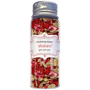Doodlebug Shakers-Get Well Soon (Pack of 3)