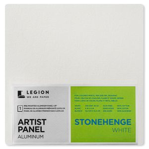 Stonehenge Pre-Mounted Aluminum Artist Panel 6 X6 -For Dry Media (Pack of 3)