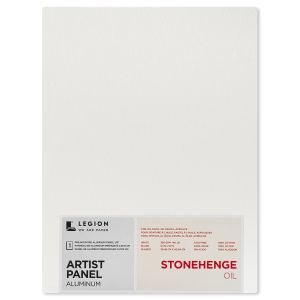 Stonehenge Pre-Mounted Aluminum Artist Panel 12 X16 -For Oil Media (Pack of 1)