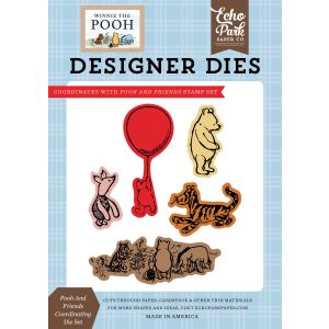 Echo Park Dies-Pooh And Friends, Winnie The Pooh (Pack of 1)