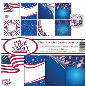 Reminisce Collection Kit 12 X12 -Star Spangled Celebration (Pack of 1)