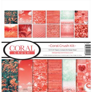 Reminisce Collection Kit 12 X12 -Coral Crush (Pack of 1)