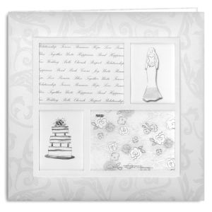 Pioneer 4-Frame Fabric Scrapbook 12 X12 -20 Pages (Pack of 1)