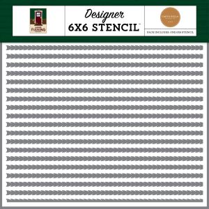 Carta Bella Stencil 6 X6 -River Is Calling, Gone Fishing (Pack of 3)