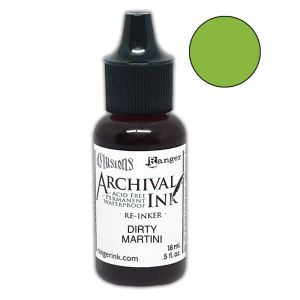 Dyan Reaveley Dylusions Archival Reinkers-Dirty Martini (Pack of 3)