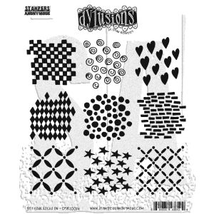 Dyan Reaveley\'s Dylusions Cling Stamp Collections 8.5 X7 -Get Your Rocks On (Pack of 1)